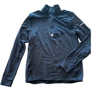 Men’s DSG Black Quarter Zip Pullover Sweatshirt M